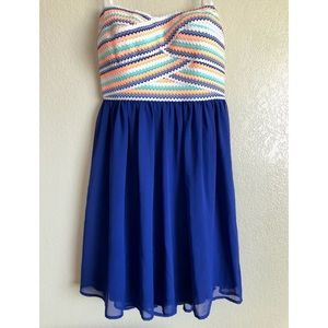 B. Darlin Strapless Dress